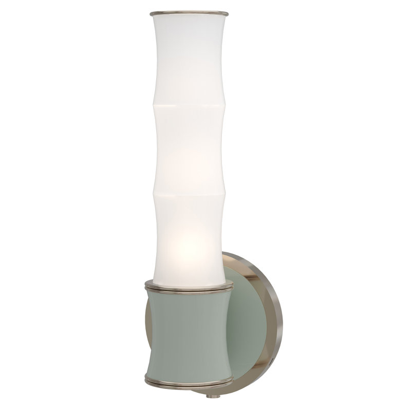 Kane Wall Sconce, Celadon/Silver