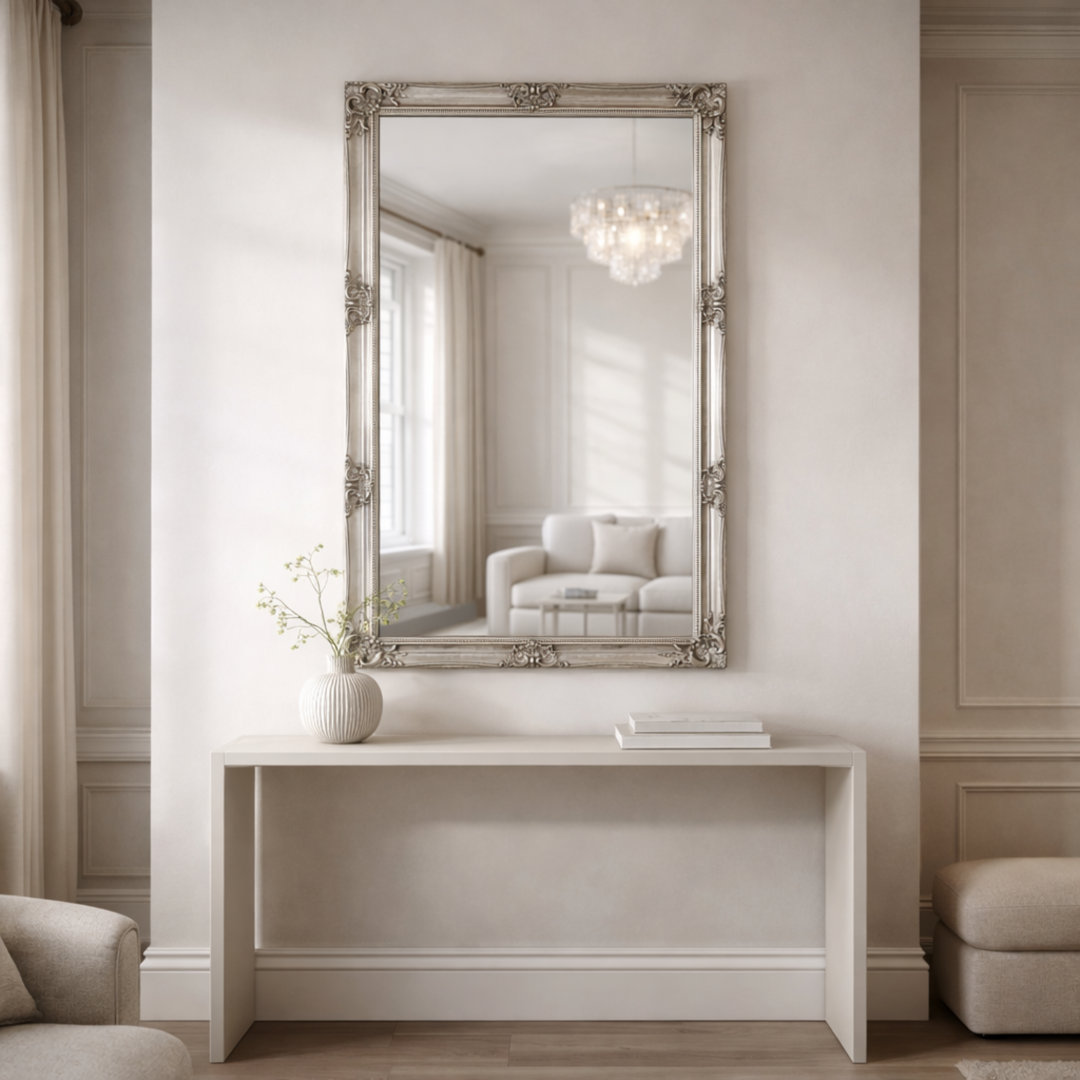 Solid Wood Rectangle Mirror