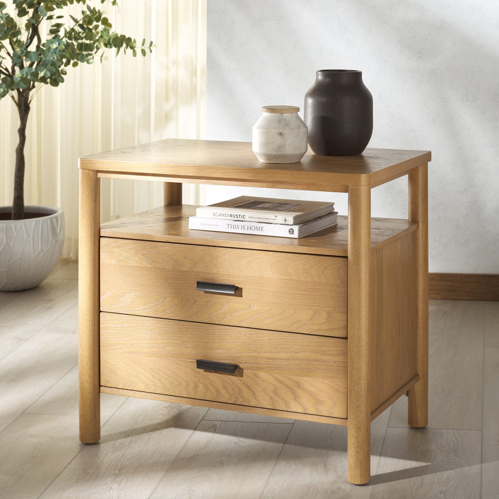 Kaplan Nightstand, Natural