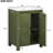 24" Bathroom Vanity With Ceramic Rectangular Sink, Solid Wood Frame, Side Panels, Soft-close Function Frame And-1056725690-1056725687