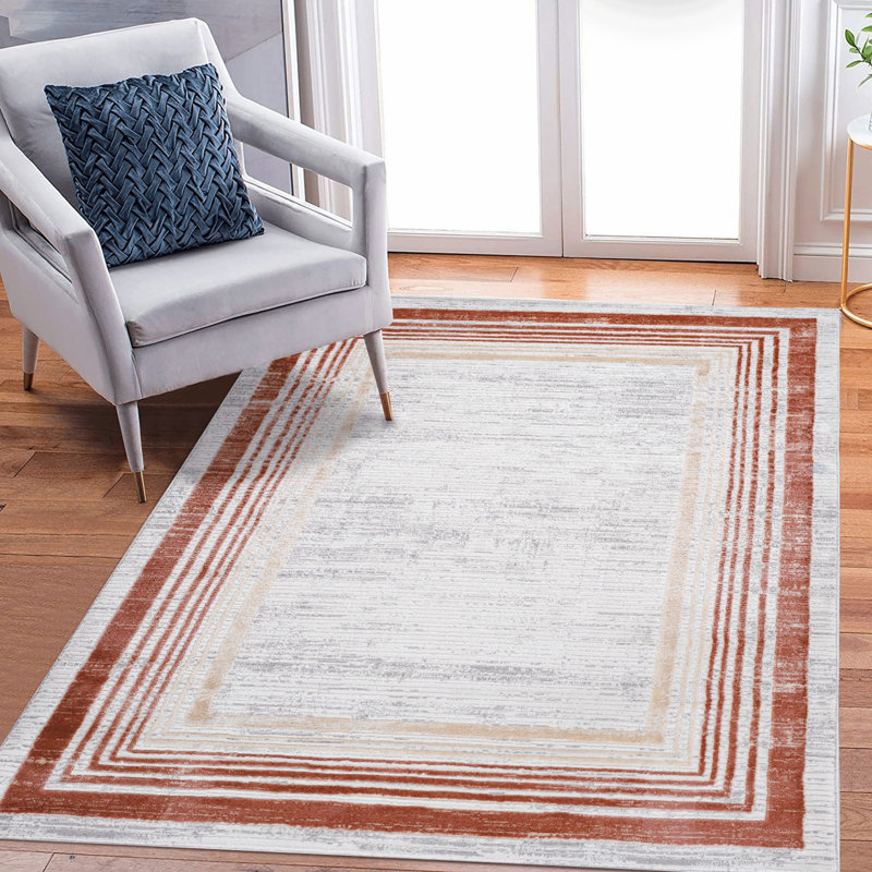Stylish Indoor Rug, Area Rug For Living Room, Bedroom, Office, Rectangle 5'3" x 7'6"