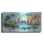 Ivy Bronx «Miami Downtown Watercolor» par Rey Klimt, art mural en métal-1346042926
