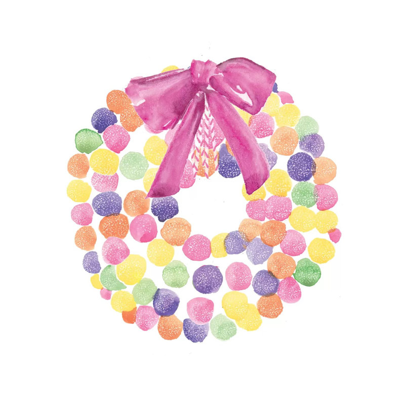 Candy Christmas Collection C by Jennifer Paxton Parker - Wrapped Canvas Gallery-Wrapped Canvas Giclée