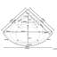 Alanis 2140mm x 1550mm Corner Whirlpool Acrylic Bathtub with Tap