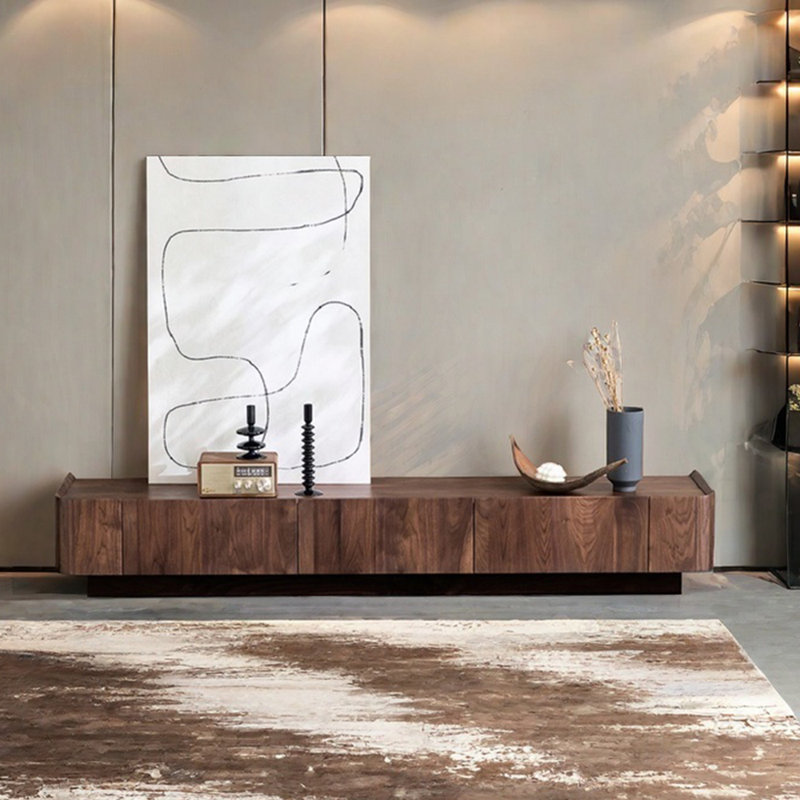 Meuble télé de luxe de style italien, 70.87"