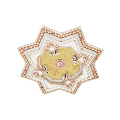 Star Chandelier Ceiling Medallion