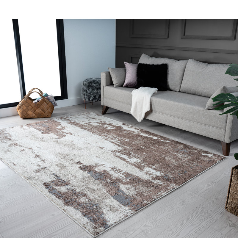 Tapis Doland brun, Tapis de couloir de 2 pi x 7 pi