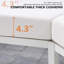 Ensemble de conversation pour patio pour 4 personnes en aluminium avec table-630599358