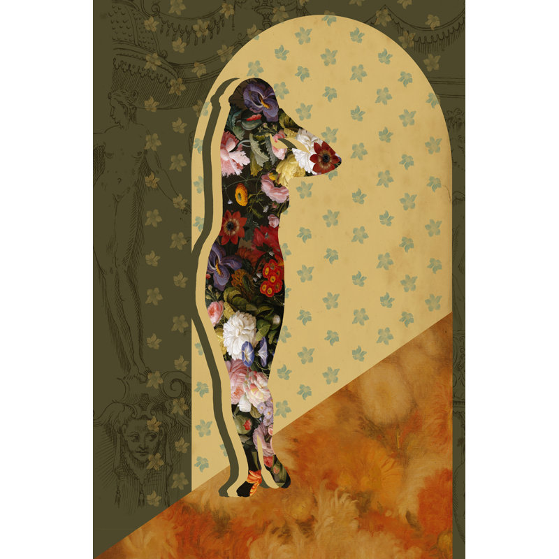 Goddess of the Flora I by Grace Popp - Graphic Art, 122 cm H x 81 cm W, Wrapped Canvas