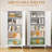 White Kitchen Pantry Cabinet, 74.9" Tall Storage Cabinet with Doors and Adjustable Shelves, kitchen food pantry for Dining Room，Living Room, Bathroom，Bedroom and Garage  Room, 15.7"D x 31.7"W x 74.9"H -1542944160