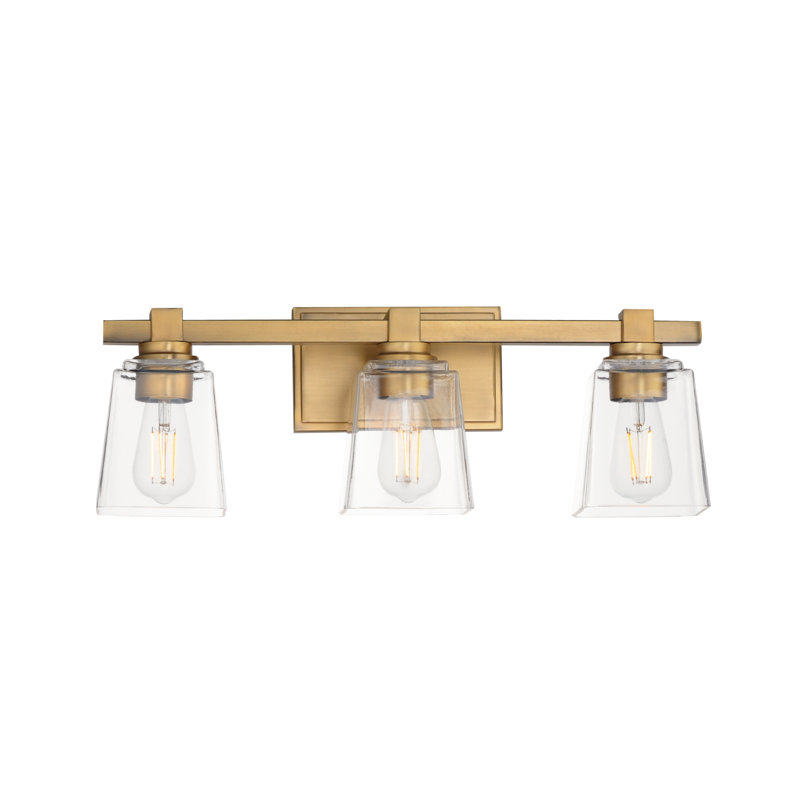 Cubos-Wall Sconce, Natural Aged Brass