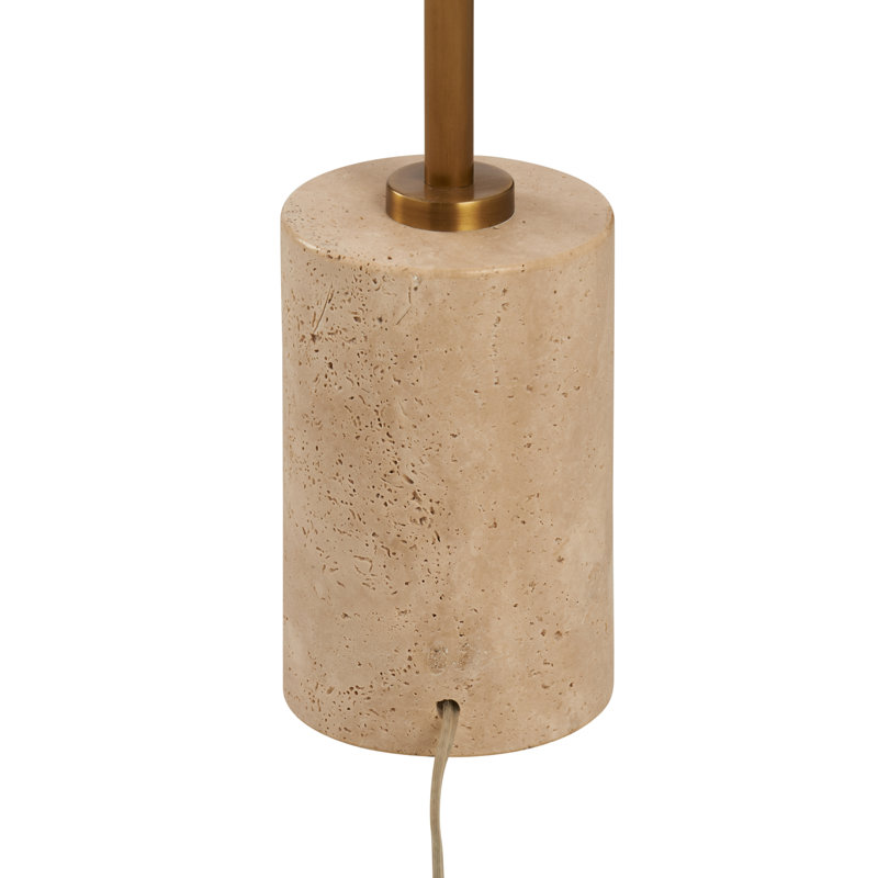 Lampe sur pied Lambeth - Travertin