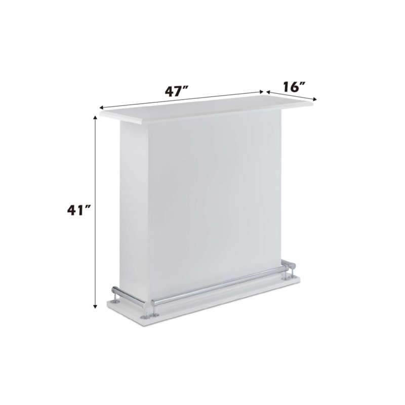 Table de bar Kite White