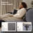Boneless Modular Sectional Boneless Couch, Oversized Cloud Sofa With High Back Pillows, No Assembly Required Couches For Living Room & Apartment, Comfy Seating For Families & Renters-152558337