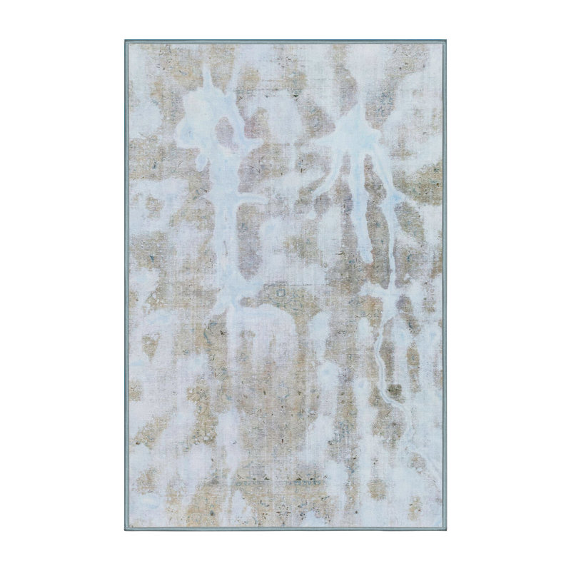 Tapis abstrait moderne 2095, Rectangle de 5 pi x 8 pi