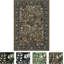 Tapis floral lavable pour tapis de couloir, de cuisine, de lessive, antidérapant, résistant aux taches, mince, d'entrée, doux et long.-473524769