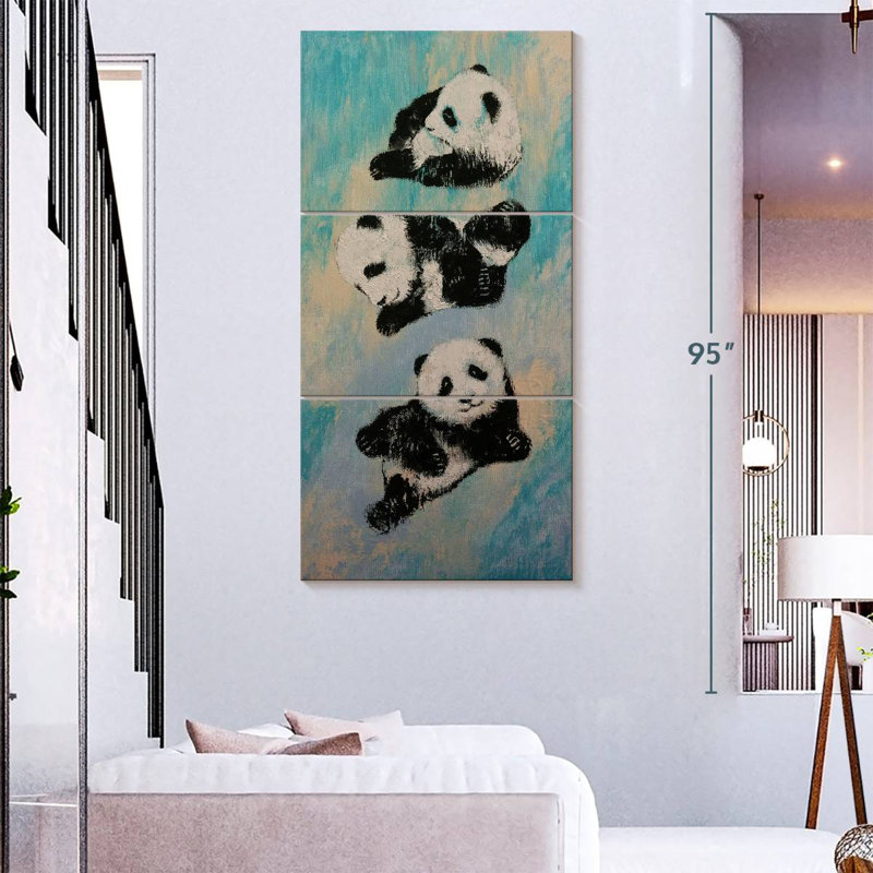 Panda Karaté, H 80 po x l 39 po