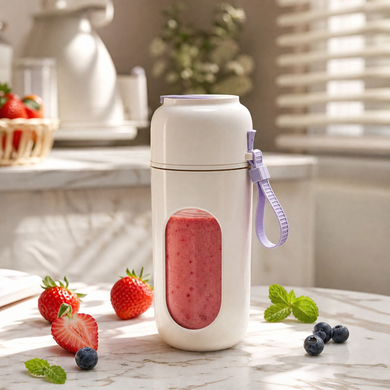 Extracteur de jus élégant et portable avec grande capacité, Purple