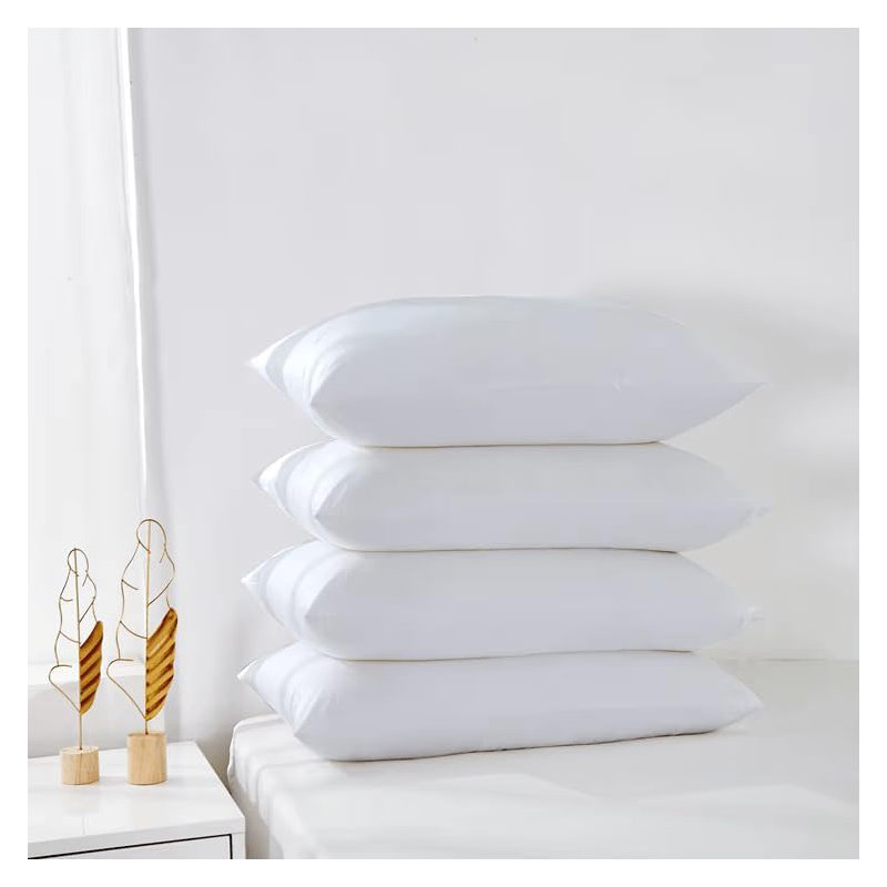 Oreiller pour grand lit Beddora pour dormir - Oreiller doux de qualité hôtelière pour les dormeurs latéraux et dorsaux, oreiller respirant en peluche avec housse lavable, grand