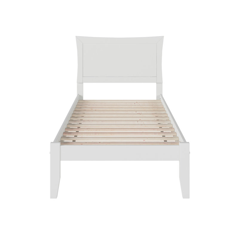  Lit plateforme Flagg, Simple, Blanc