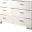 Commode double 6 tiroirs Yasue
