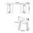 Modern rectangular rock plate table and chair set-106973926