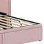 Lit de jour simple tapissier avec couchette escamotable-470429503