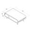 Effie Four Leg Coffee Table with Storage