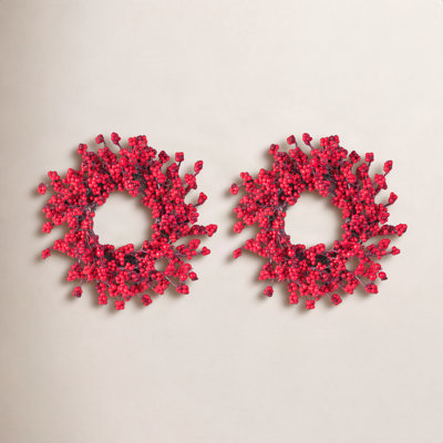 Nena 14" Berry Wreath Set