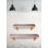 Hackett 1 Piece Solid Wood Bracket Shelf