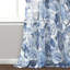 Paire de rideaux transparents à motif floral Lush Decor Cynthia Jacobean (ensemble de 2)