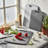 Henckels 3-Pc Plastic Cutting Board Set - Grey