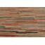 Tapis tibétain moderne et contemporain multi en laine noué à la main rose 4 pi 1 po x 6 pi 5 po