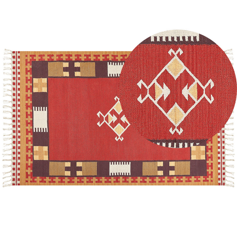 Shyanne Southwestern Hand Woven Area Rug, Rectangle 140 x 200cm