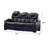 Akes 80 " Faux Leather Sofa-100852030