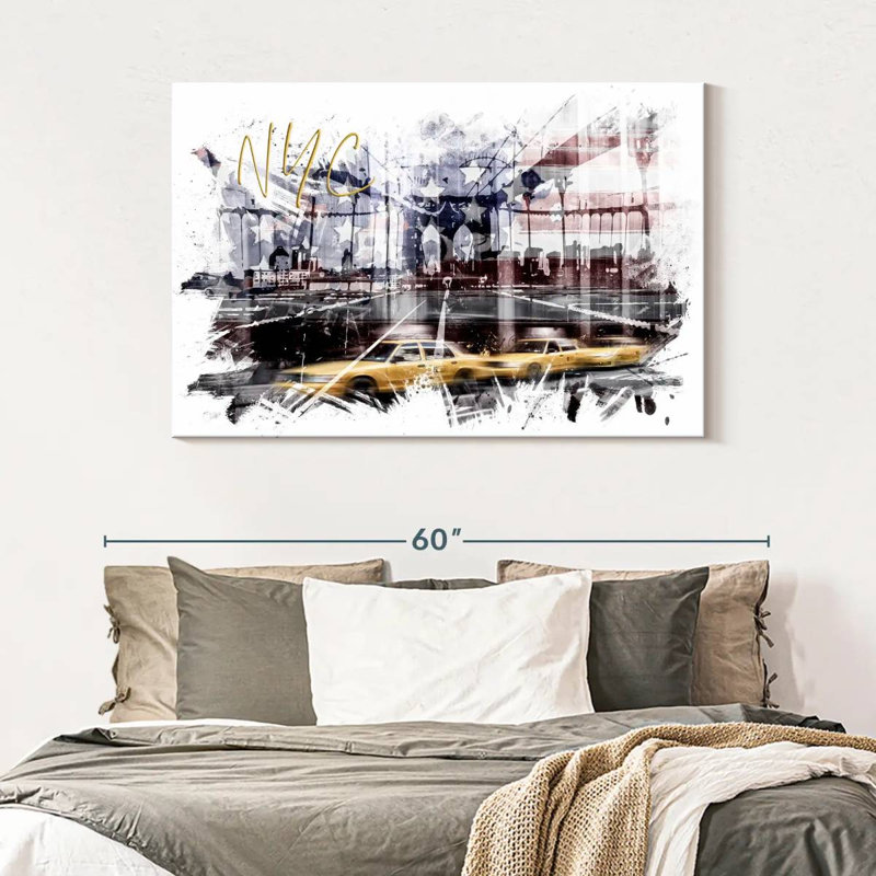 Kavia NYC Composing, 32" H x 48" W
