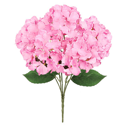 Artificial Hydrangea Flower Stem Bush Bouquet