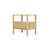 Masie 1-Drawer Oak Nightstand, Light Oak