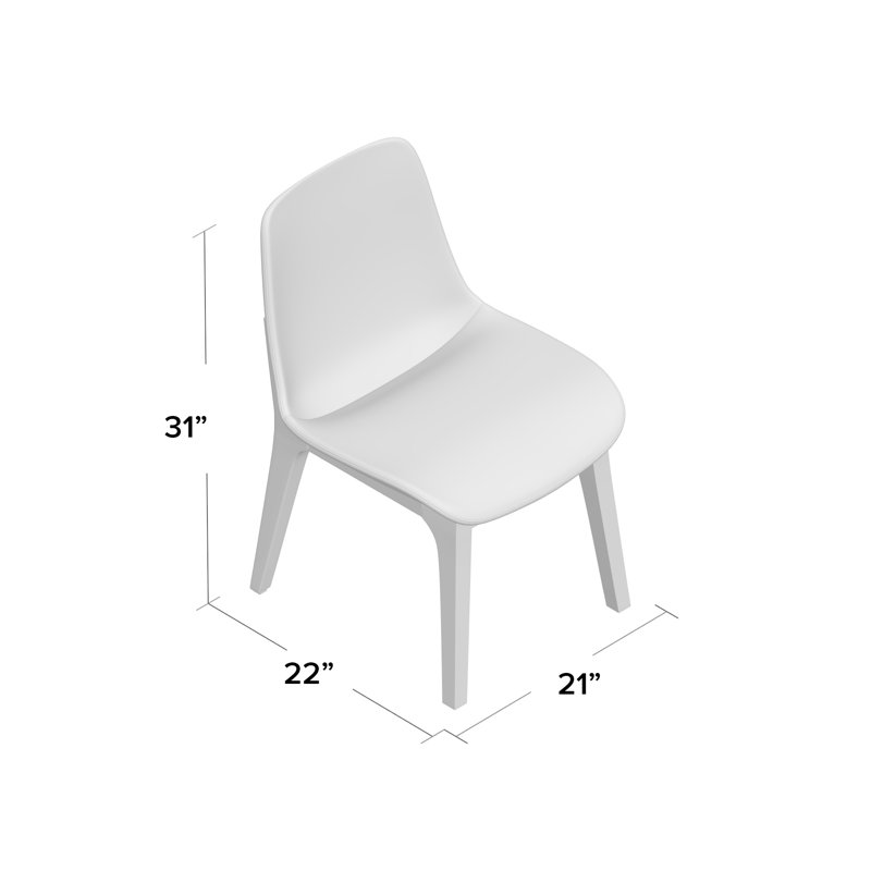 Chaise d'appoint Tawanda, Bouleau argenté