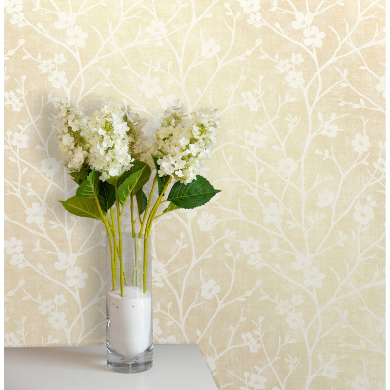 Ardith 10mm x 53cm Wallpaper Roll, Gold
