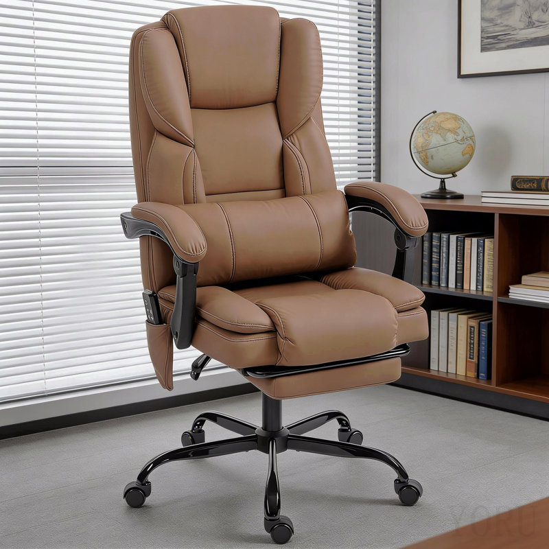 Massage Chair, Office Chair, Faux Leather Desk Chair
