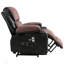 Fauteuil de massage électrique Power Lift pour personnes âgées, avec chauffage, vibration et charge USB
