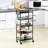5 Tier Utility Rolling Cart(No Include Stool)
