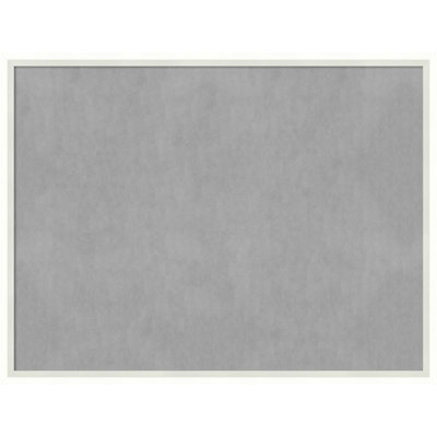 Tableau magnétique encadré blanc Lucie