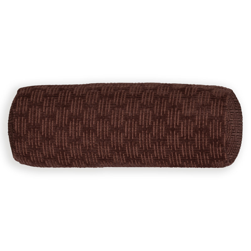 Coussin Odeon, 21" x 8", Polyfill, Merlot