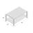 Lumsden Solid Wood Single Coffee Table