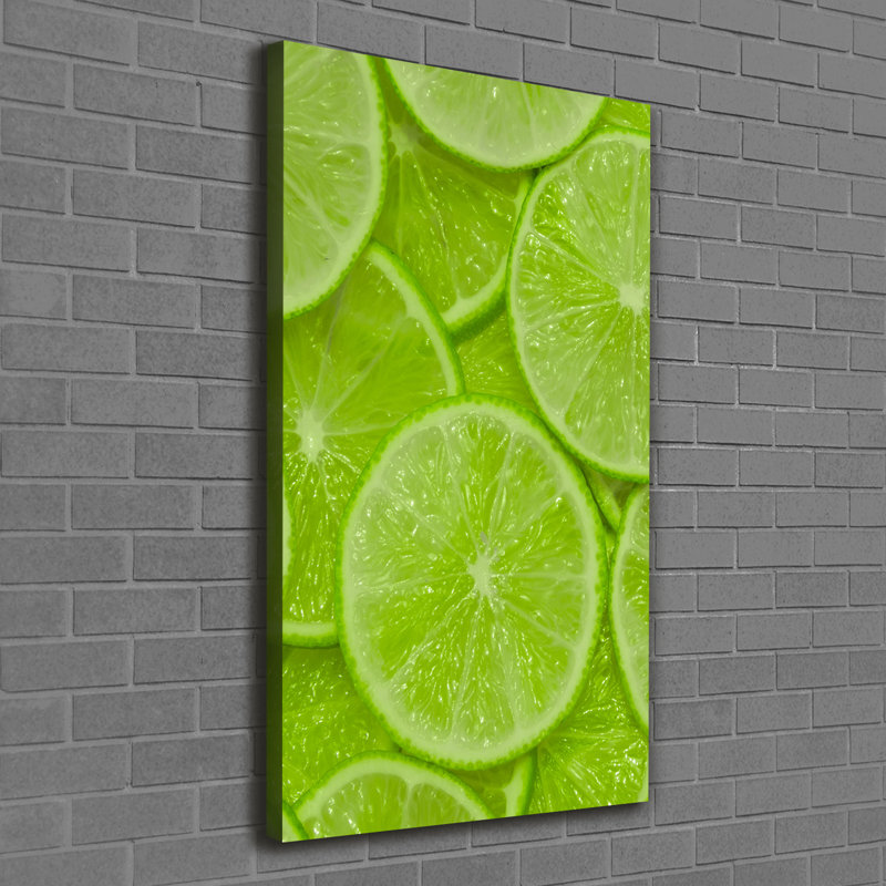 Ariette Limes - Wrapped Canvas Print