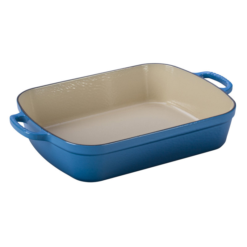 Le Creuset Signature Enameled Cast Iron Roaster, 5.25 qt., Marseille