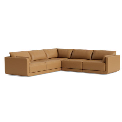 Eva Leather Modular Sectional