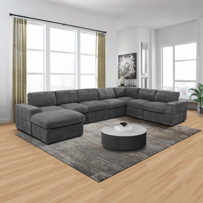 Canapé modulaire 6 places Corduroy